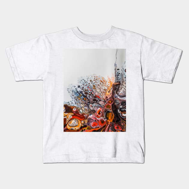 Splash of color Kids T-Shirt by Takealook4YoU